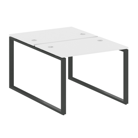 Рабочая станция Metal System Style БО.РАС-СП-2.1 1000x1475x750 (Белый/Антрацит металл)