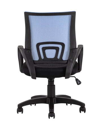 Кресло офисное TopChairs Simple голубое (Компьютерное кресло Simple голубой) Кресло офисное TopChairs Simple голубое (Компьютерное кресло Simple голубой)