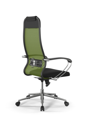 Кресло для руководителя Метта Sit 10 B1-111K - X2+UMF(X1) /Ub00/Wh00/K1cL(M09.B23.G18.W01) (Зеленый | Черный) Кресло для руководителя Метта Sit 10 B1-111K - X2+UMF(X1) /Ub00/Wh00/K1cL(M09.B23.G18.W01) (Зеленый | Черный)