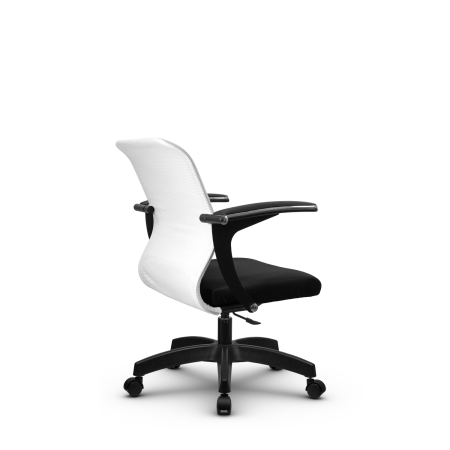 Кресло для руководителя Метта SU-M-4/подл.160/осн.005 (Черный | Белый) Кресло для руководителя Метта SU-M-4/подл.160/осн.005 (Черный | Белый)