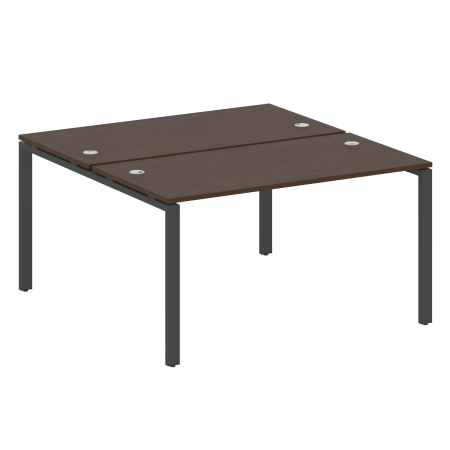 Рабочая станция Metal System Style БП.РАС-СП-2.3 1400x1475x750 (Венге Цаво/Антрацит металл)