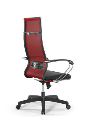 Кресло для руководителя Метта Sit 10 B1-163K - T+Extra /Km00/Wm12/K1cL(M09.B02.G15.W01) (Красный | Черный)
