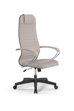 Кресло для руководителя Метта Sit 10 B1-117K - Extra /Um02/Wm12/K1cL(M09.B02.G15.W01) (Светло-бежевый)