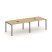 Стол переговорный SN-4P.SPRG-014 (3160х980х750) (Тиквуд Светлый/Металл Антрацит) Стол переговорный SN-4P.SPRG-014 (3160х980х750) (Тиквуд Светлый/Металл Антрацит)