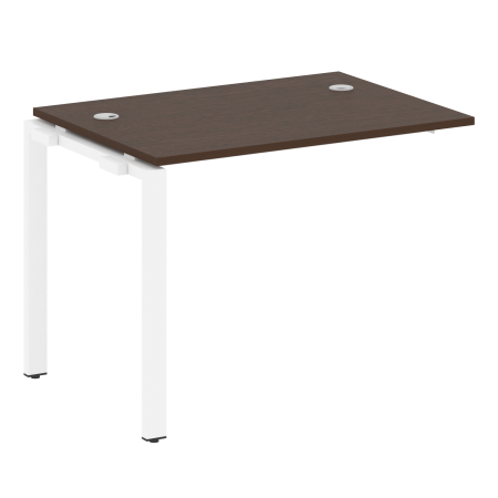 Проходной наборный элемент рабочей станции Metal System Style БП.ПРС-СП-1.1 1000x720x750 (Венге Цаво/Белый металл)
