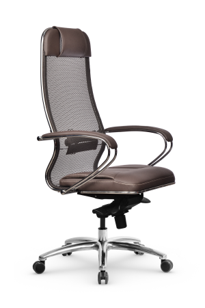 Кресло для руководителя Метта Samurai SL-1.04 MPES (Светло-коричневый)