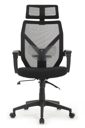 Офисное кресло Oliver RCH W-203AC Черный пластик | Черный (Черный)