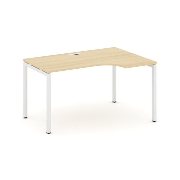 Стол рабочий эргономичный SN-4P.SPA-021(R) (1380х800/980х750) (Акация Лорка/Металл Белый) Стол рабочий эргономичный SN-4P.SPA-021(R) (1380х800/980х750) (Акация Лорка/Металл Белый)