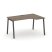 Стол рабочий эргономичный SN-4A.SPA-021(R) (1380х800/980х750) (Тиквуд Светлый/Металл Антрацит)