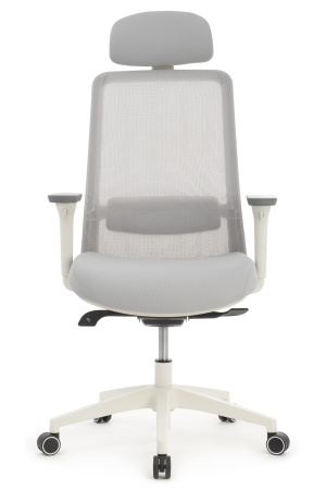 Офисное кресло Work W-218C WHITE Светло-серый (Светло-серый)