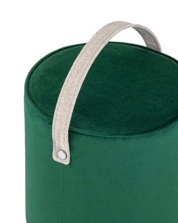 Пуф Джерри велюр изумрудный (Пуф Джерри изумрудный)