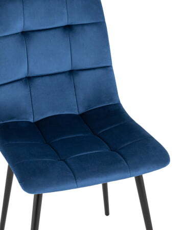 Стул Одди велюр синий (Стул Одди синий)