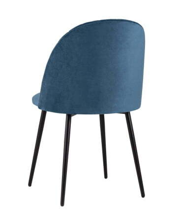 Стул Марсель велюр пыльно-синий (Стул Марсель синий)