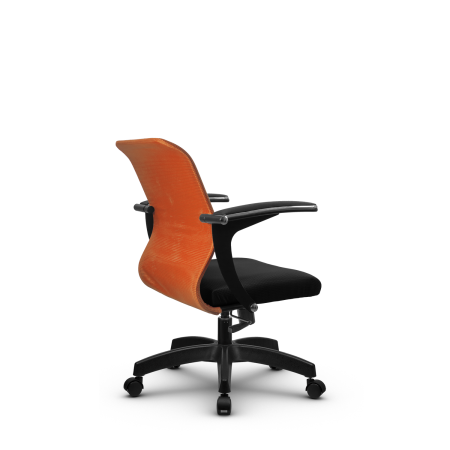 Кресло для руководителя Метта SU-M-4/подл.160/осн.001 (Черный | Оранжевый) Кресло для руководителя Метта SU-M-4/подл.160/осн.001 (Черный | Оранжевый)