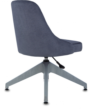 Кресло CH-340GLZ синий Light-27 крестов.4-луч. пластик пластик серый (Синий) Кресло CH-340GLZ синий Light-27 крестов.4-луч. пластик пластик серый (Синий)