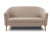Диван 2-местный Arty (1520x700x870) Бежевый (Бежевый)
