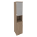 Шкаф высокий узкий левый Onix O.SU-1.4L 400x420x1977 (Тиквуд Светлый)