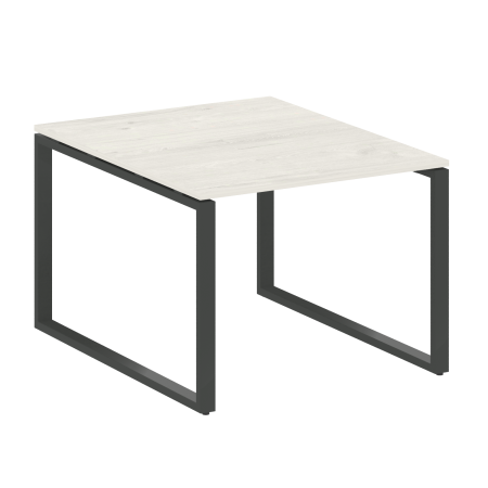 Переговорный стол 1 столешница Metal System Style БО.ПРГ-1.1 1000x1235x750 (Дуб Наварра/Антрацит металл)