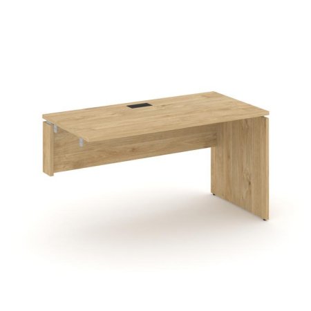 Стол-приставка к опорным элементам SN-D.OPRS-004(L) (1580х600х750) (Тиквуд Светлый)