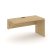 Стол-приставка к опорным элементам SN-D.OPRS-022(L) (1180х800х750) (Тиквуд Светлый/Белый) Стол-приставка к опорным элементам SN-D.OPRS-022(L) (1180х800х750) (Тиквуд Светлый/Белый)