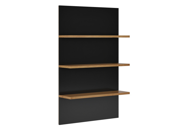 Стеновая панель с полками KYU DM (900х230х1434) (Дуб Кендал)