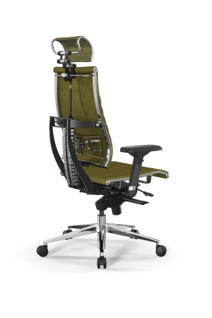 Кресло для руководителя Метта Y 4DF B2-12D - GoyaLE /Kc31/Nc31/D04P/H2cV-3D(M06.B35.G11.W03) (Оливковый) Кресло для руководителя Метта Y 4DF B2-12D - GoyaLE /Kc31/Nc31/D04P/H2cV-3D(M06.B35.G11.W03) (Оливковый)
