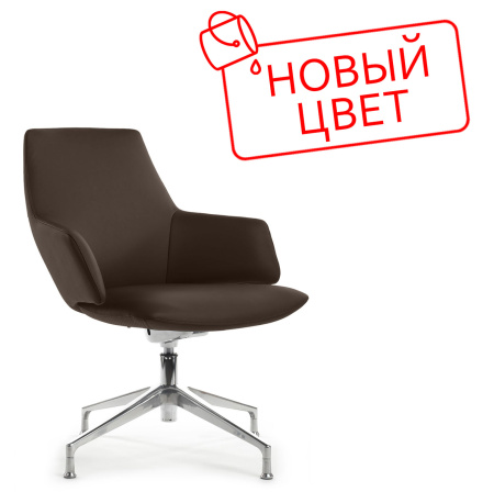 Стул офисный Spell-ST C1719 Темно-коричневый (Темно-коричневый) Стул офисный Spell-ST C1719 Темно-коричневый (Темно-коричневый)