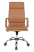 Кресло руководителя CH-993 светло-коричневый эко.кожа крестов. металл хром (Светло-коричневый)