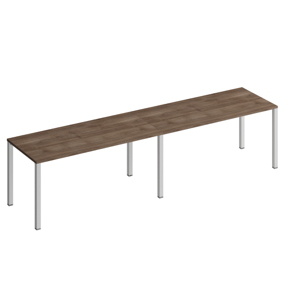 Рабочая станция на металлокаркасе КФ (2х160) Комфорт КФ К.1133-2 3200x750x750 (Дуб шамони темныйСерый) Рабочая станция на металлокаркасе КФ (2х160) Комфорт КФ К.1133-2 3200x750x750 (Дуб шамони темныйСерый)
