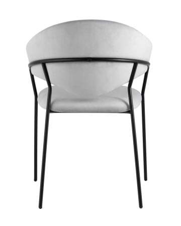 Стул Алексис велюр серый (Стул Алексис серый)