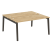 Рабочая станция на деревянных опорах Onix Wood OW.D.RS-2.4.7 1580x1475x750 (Тиквуд Светлый/Дуб Темный) Рабочая станция на деревянных опорах Onix Wood OW.D.RS-2.4.7 1580x1475x750 (Тиквуд Светлый/Дуб Темный)