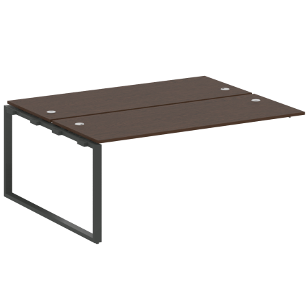 Проходной наборный элемент рабочей станции Metal System Style БО.ПРС-СП-2.5 1800x1475x750 (Венге Цаво/Антрацит металл)