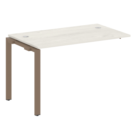 Проходной наборный элемент рабочей станции Metal System Style БП.ПРС-СП-1.2 1200x720x750 (Дуб Наварра/Мокко металл)