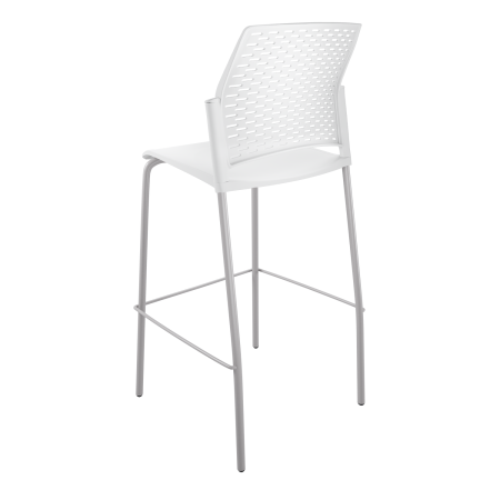 Стул барный Rewind ЦБ-00011246 Белый/Серый (Белый/Серый) Стул барный Rewind ЦБ-00011246 Белый/Серый (Белый/Серый)