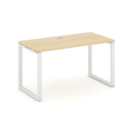 Стол письменный SN-6O.SP-001 (980х600х750) (Акация Лорка/Металл Белый)