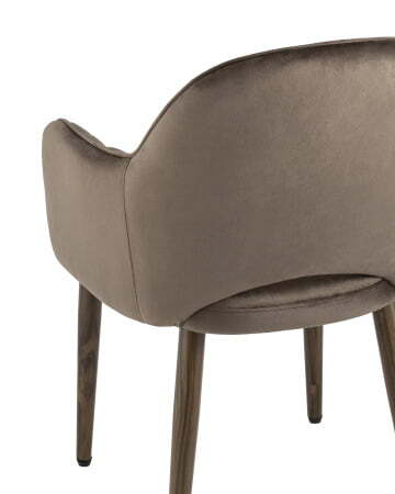 Стул Венера диамант велюр коричневый (Стул Венера диамант коричневый)