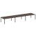 Переговорный стол 3 столешницы Metal System Style БП.ПРГ-3.5 5400x1235x750 (Дуб Наварра/Мокко металл) Переговорный стол 3 столешницы Metal System Style БП.ПРГ-3.5 5400x1235x750 (Дуб Наварра/Мокко металл)