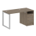 Рабочая станция Metal System Style БО.РС-СТП1.1 1412x750x750 (Дуб Наварра/Серый металл) Рабочая станция Metal System Style БО.РС-СТП1.1 1412x750x750 (Дуб Наварра/Серый металл)