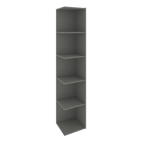 Модуль приставной 5 ячеек Locker Plus LK.PM-5 390x350x1983 (Металлик)