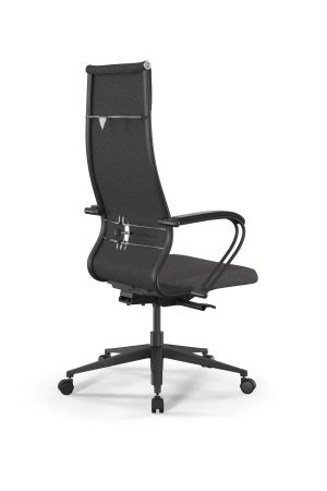 Кресло для руководителя Метта SynchroSit 10 B1-162K - Bahama /Kb15/Wh12/K3bP(M23.B11.G19.W02) (Темно-серый)