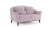 Диван 2-местный Monreal (1860x1050x1000) Розовый (Розовый)