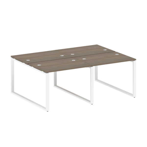 Рабочая станция Metal System Style БО.СМ-4.1 2000x1475x750 (Вяз/Белый металл) Рабочая станция Metal System Style БО.СМ-4.1 2000x1475x750 (Вяз/Белый металл)