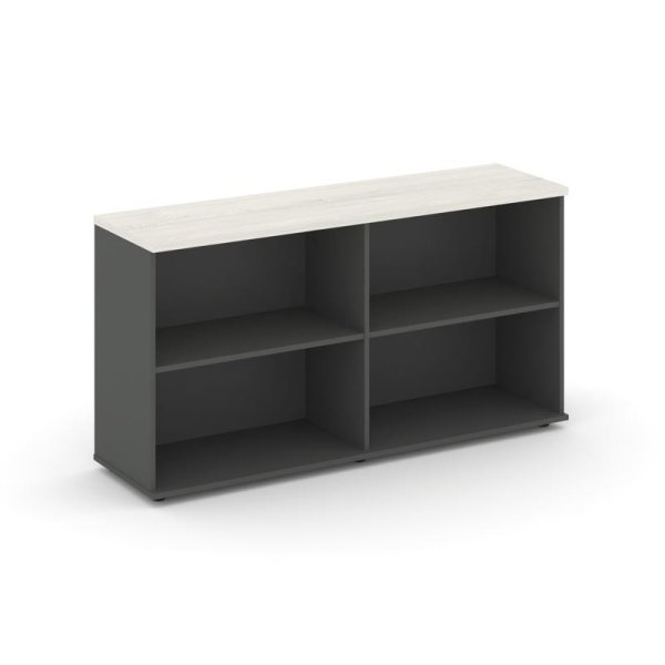 Тумба опорная/приставная SN.TOP-121 (1232х400х750) (Антрацит/Дуб Наварра)