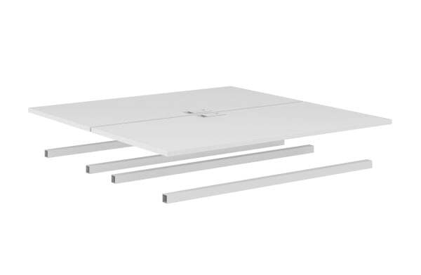 Столешница двойная для экрана на кронштейнах Target TAR233 1602x1440x25 (БелыйБелый)