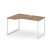 Стол рабочий эргономичный SN-4O.SPA-022(L) (1580х800/980х750) (Тиквуд Светлый/Металл Антрацит) Стол рабочий эргономичный SN-4O.SPA-022(L) (1580х800/980х750) (Тиквуд Светлый/Металл Антрацит)