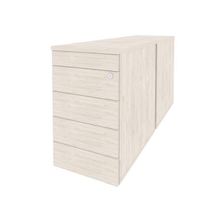 Тумба двойная приставная/опорная TIP-ON Onix O.TPO-2.7 TIP 432x1475x750 (Денвер Светлый)