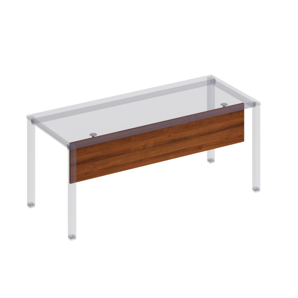 Экран стола защитный (ДСП) с кроншт. для стола 180 на мет. каркасе КФ Комфорт КФ К.815 1650x320x18 (Французский орехСерый) Экран стола защитный (ДСП) с кроншт. для стола 180 на мет. каркасе КФ Комфорт КФ К.815 1650x320x18 (Французский орехСерый)