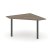 Угловой элемент переговорного стола SN-6.UPRG-031 (1180х1180х750) (Тиквуд Светлый/Металл Антрацит) Угловой элемент переговорного стола SN-6.UPRG-031 (1180х1180х750) (Тиквуд Светлый/Металл Антрацит)