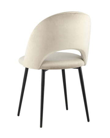 Стул Меган велюр бежевый (Стул Меган бежевый)