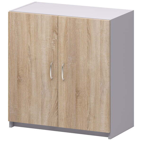 Офисный шкаф Бюджет 2550 716x349x753 (Дуб сонома) Офисный шкаф Бюджет 2550 716x349x753 (Дуб сонома)